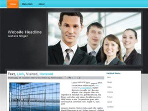 free drupal theme business window