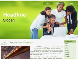 free wordpress theme online business company