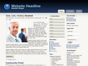 free drupal theme general company