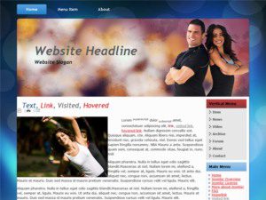 free wordpress theme fitness club