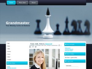 free wordpress theme white horse