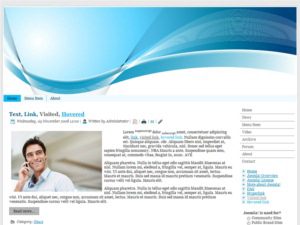 free drupal theme blue windows