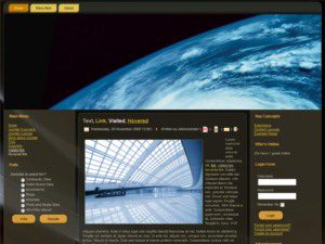 free drupal theme earth globe